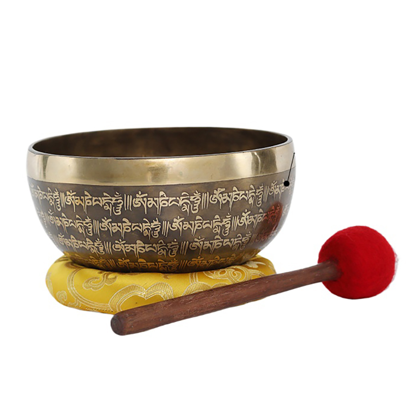 Tibetan Singing Bowl - Nepal buatan tangan Buddha mangkuk suara