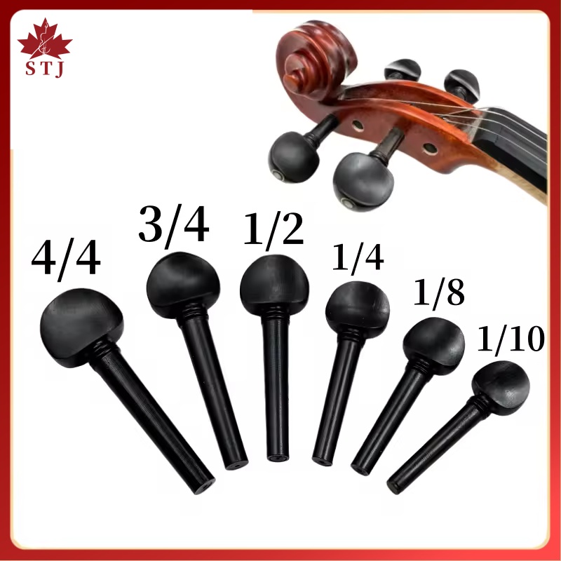 Musical Instrument Fiddle - 4 buah Pasak Penyetel Biola Kayu
