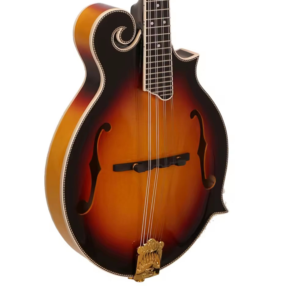 Musical Instrument Mandolin - Mandolin 8 Senar, Finishing Glossy SUNBURST,