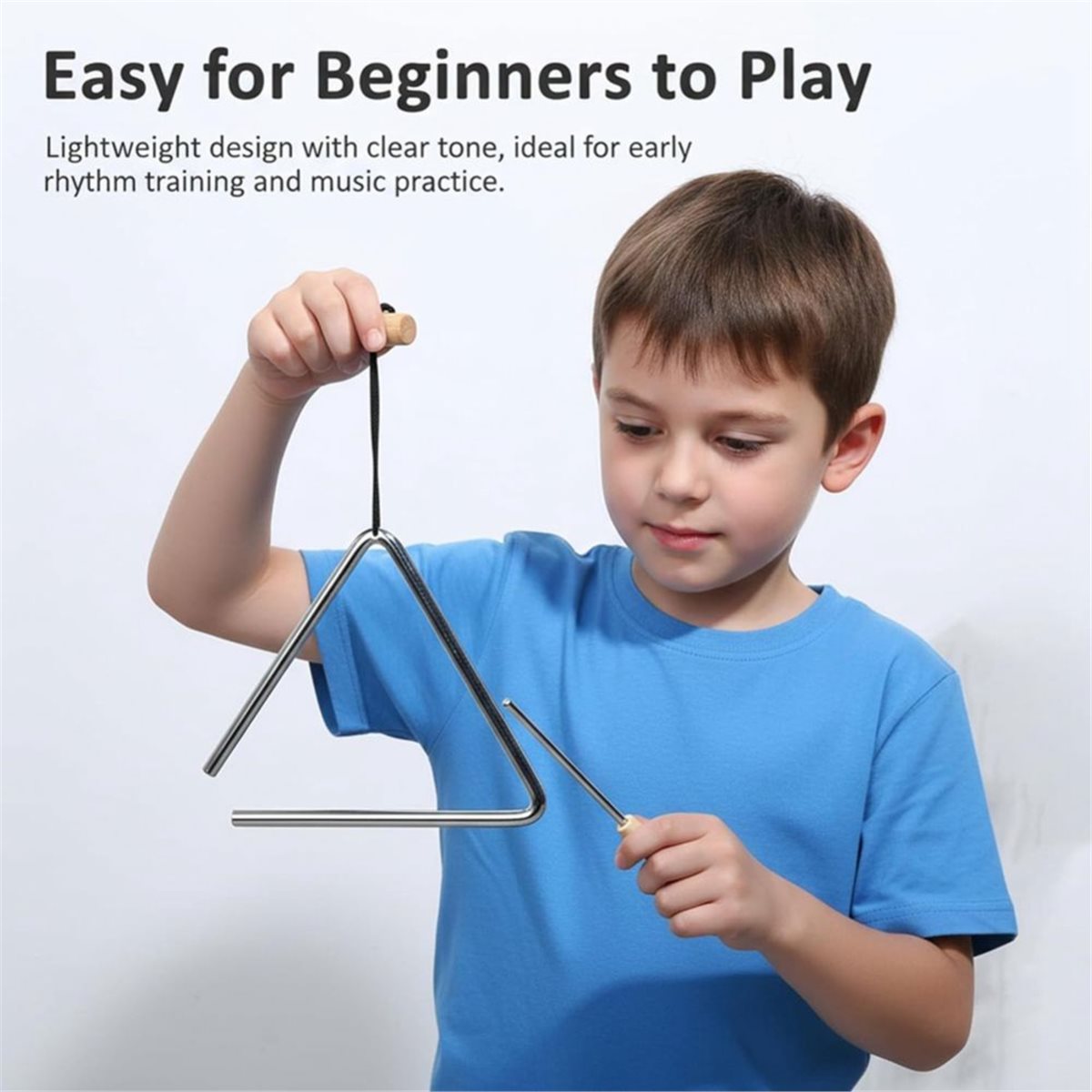 Triangle Beater Music - B72ABG 2 Buah Alat Musik Segitiga