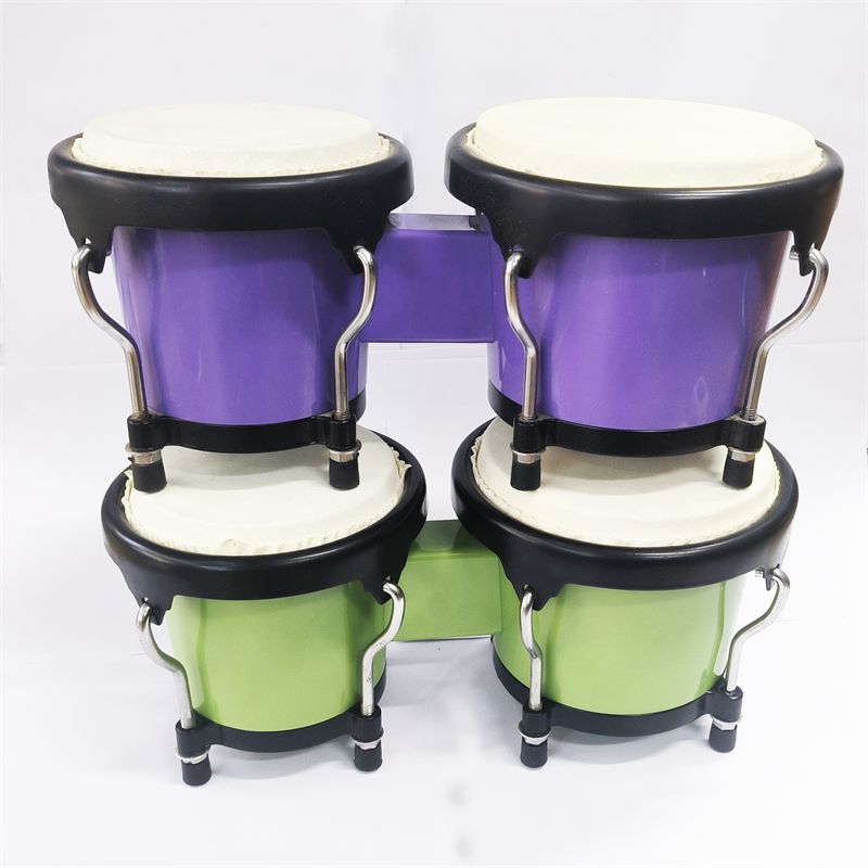 Musical Instrument With Hand - BGD‑08C Drum Bongo Mini Berbahan Plastik