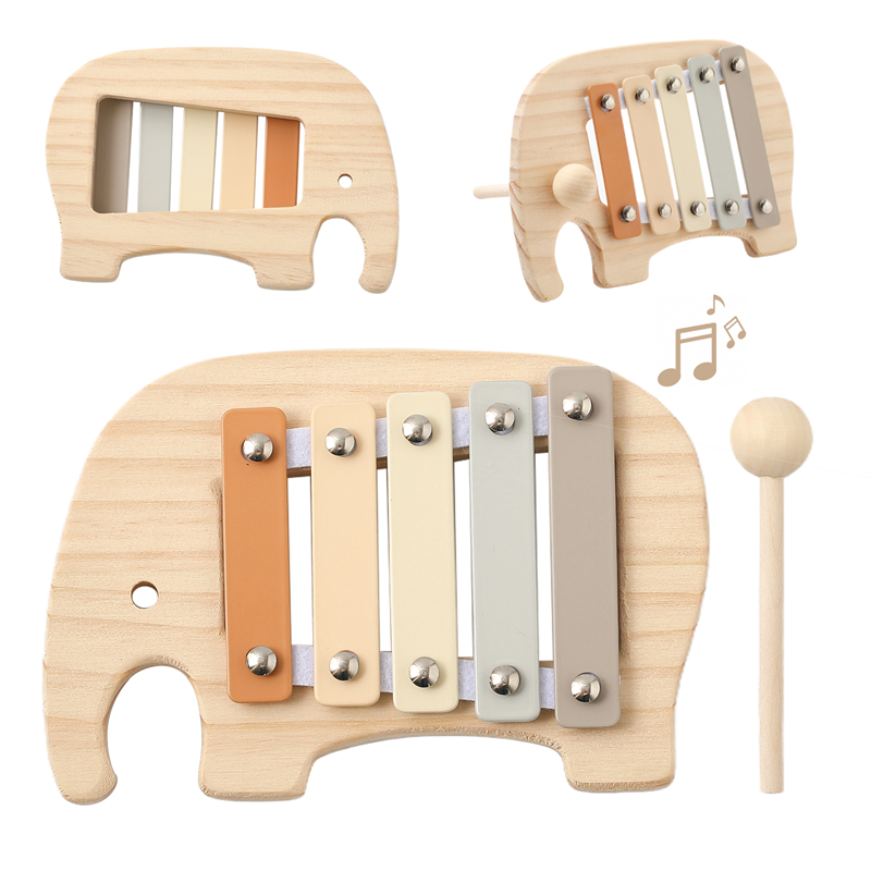 Musical Instrument For Babies - Mainan bayi Montessori, instrumen perkusi gajah