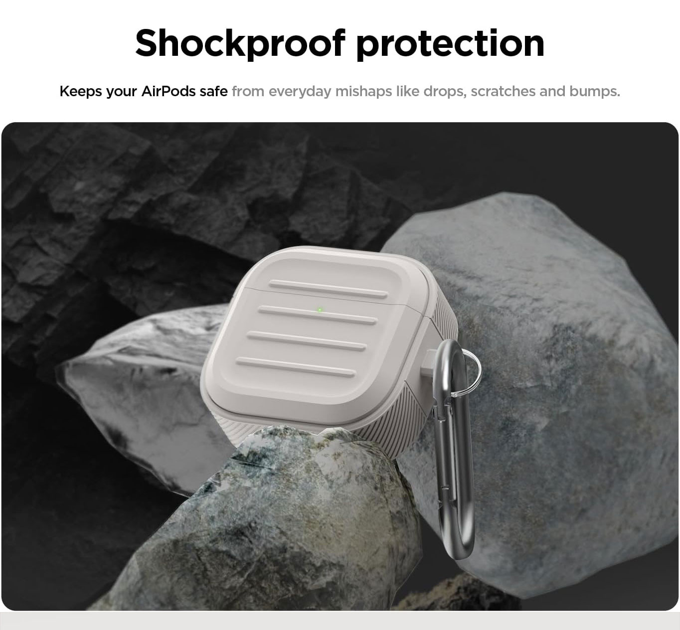 Anker Speaker Soundcore Boom 2 - Casing AirPods Pro dengan Gantungan Kunci,