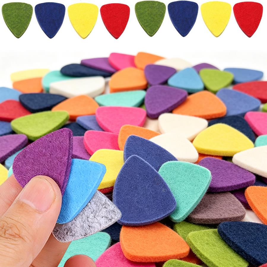 Musical Instrument Mandolin - 10/20 Buah Pick Gitar Felt, Plectrum