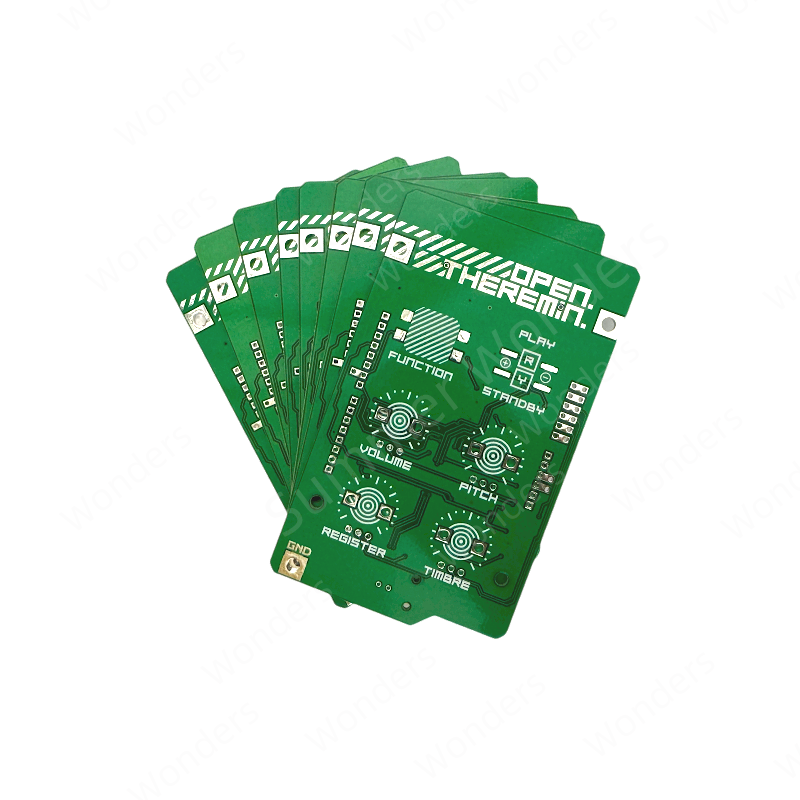 Musical Instrument Theremin - Papan PCB Theremin Open Source, Kit