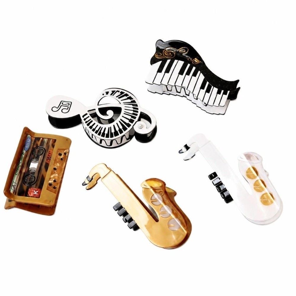 Musical Instrument Videos - Jepit Rambut Akrilik Asam Asetat Baru,