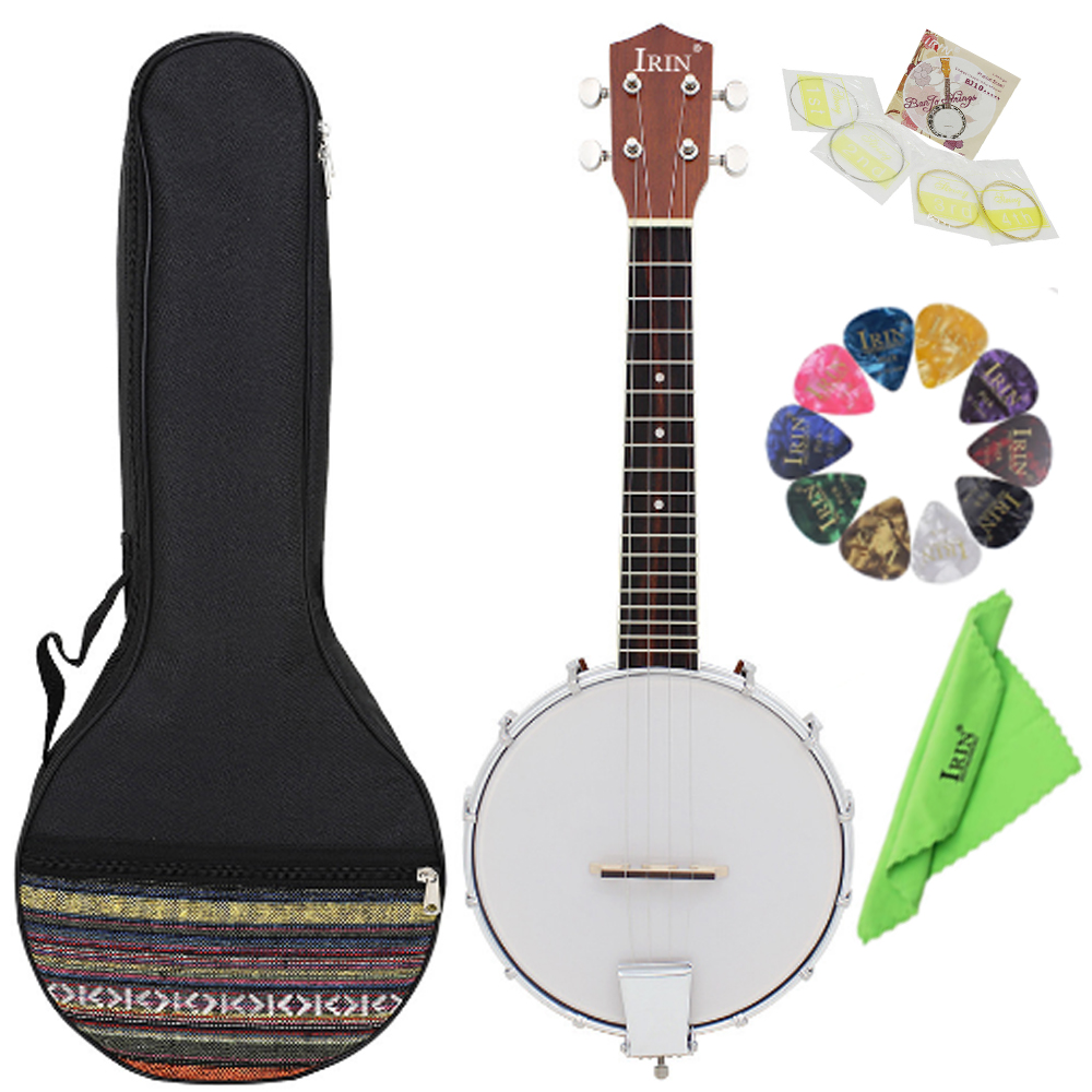 Musical Instrument Banjo - IRIN instrumen senar Banjo 4 senar,