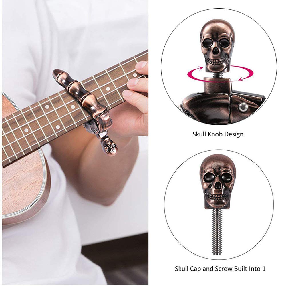 Capo Gitar Bentuk Tengkorak un - Musical Instrument Banjo ulasan dan harga