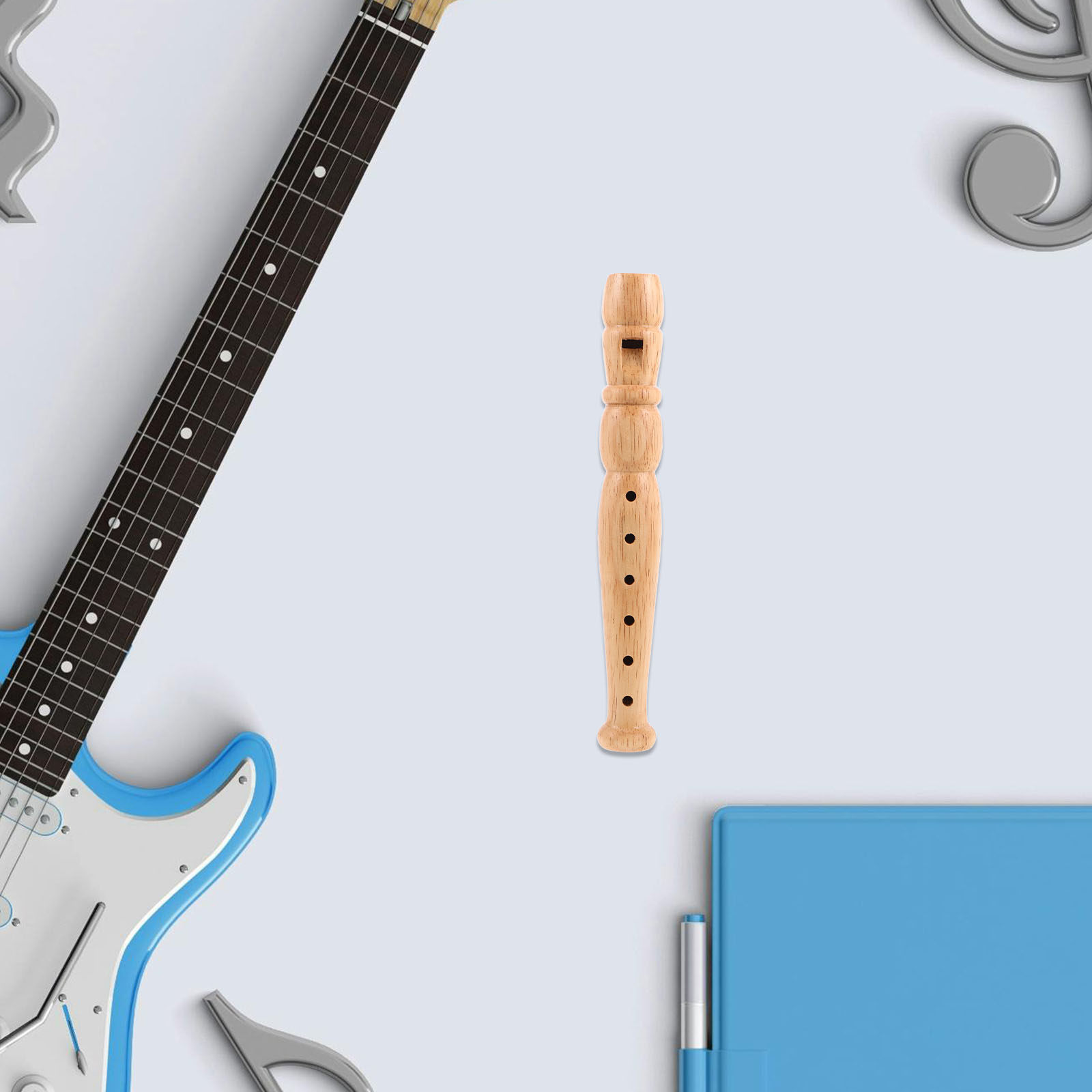 Rekorder Kayu 6 Lubang untuk P - Musical Instrument A Recorder ulasan dan harga