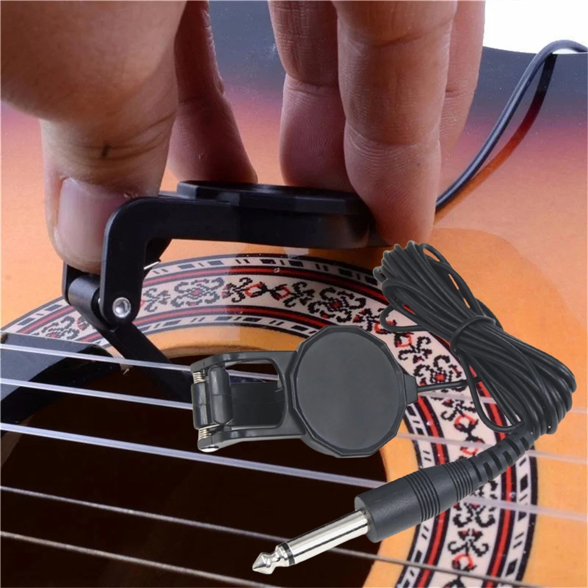 Audio Jack Clip On Pickup/2.5  - Musical Instrument Banjo ulasan dan harga