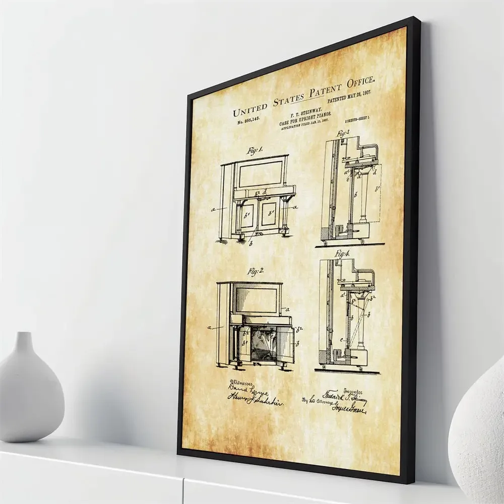 Poster Seni Dinding Alat Musik - Musical Instrument Videos ulasan dan harga
