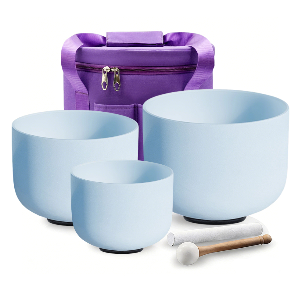 Hye-eun Set 3pcs Mangkuk Krist - Tibetan Singing Bowl ulasan dan harga