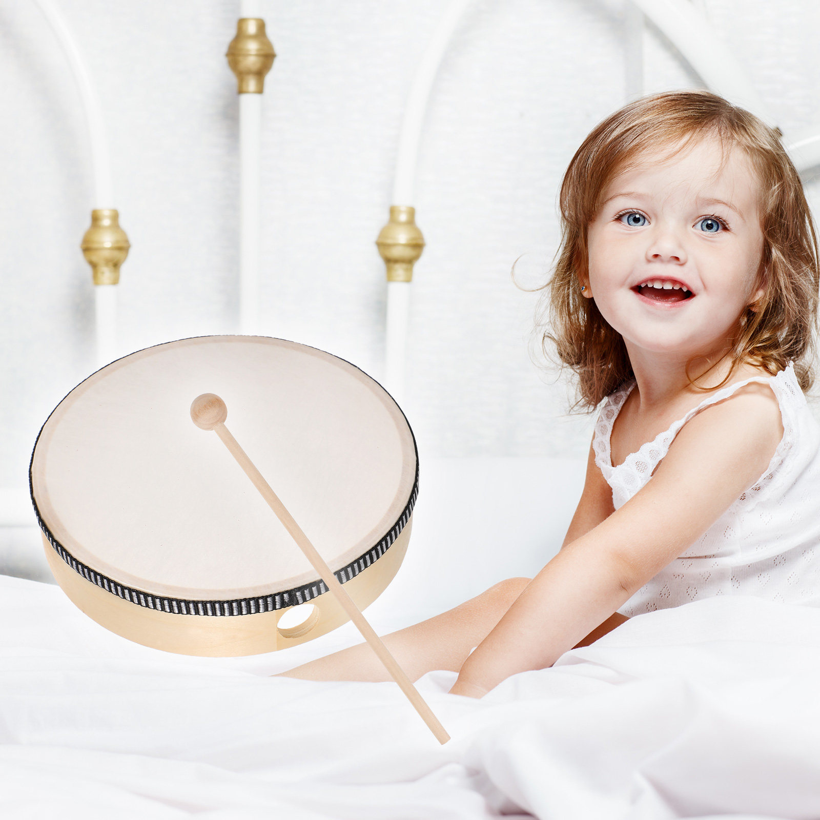 6 Buah Set Drum Tangan Anak-an - Musical Instrument With Hand ulasan dan harga