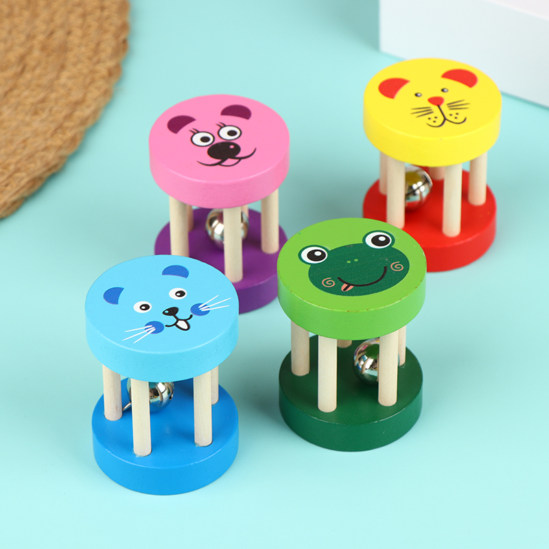 Kastanet Kayu Kartun Anak-anak - Musical Instrument For Babies ulasan dan harga