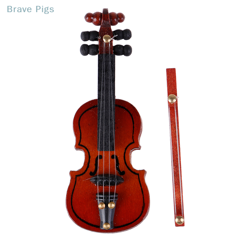 Rumah boneka, instrumen kayu M - Musical Instrument Fiddle ulasan dan harga