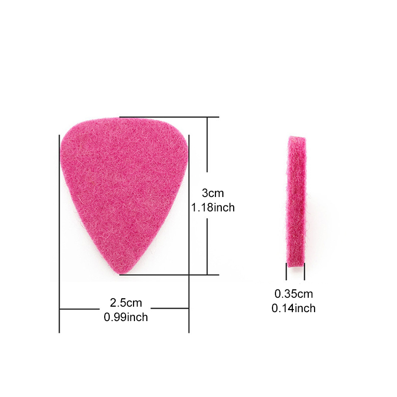 6/12/18PCS Pick Gitar Felt unt - Musical Instrument Banjo ulasan dan harga