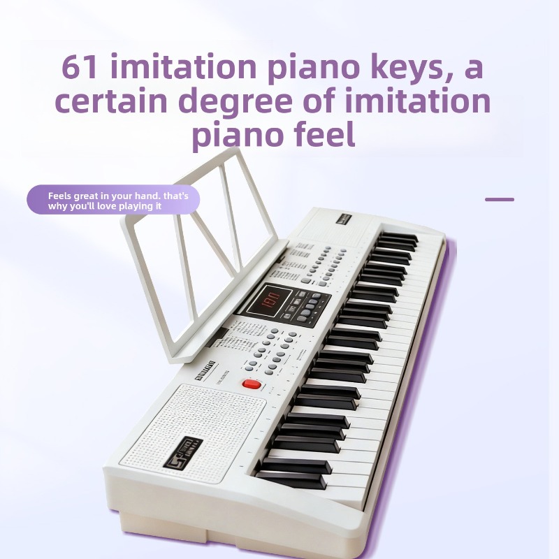 Keyboard Elektronik 61 Tuts Mu - Musical Instrument Keyboard ulasan dan harga