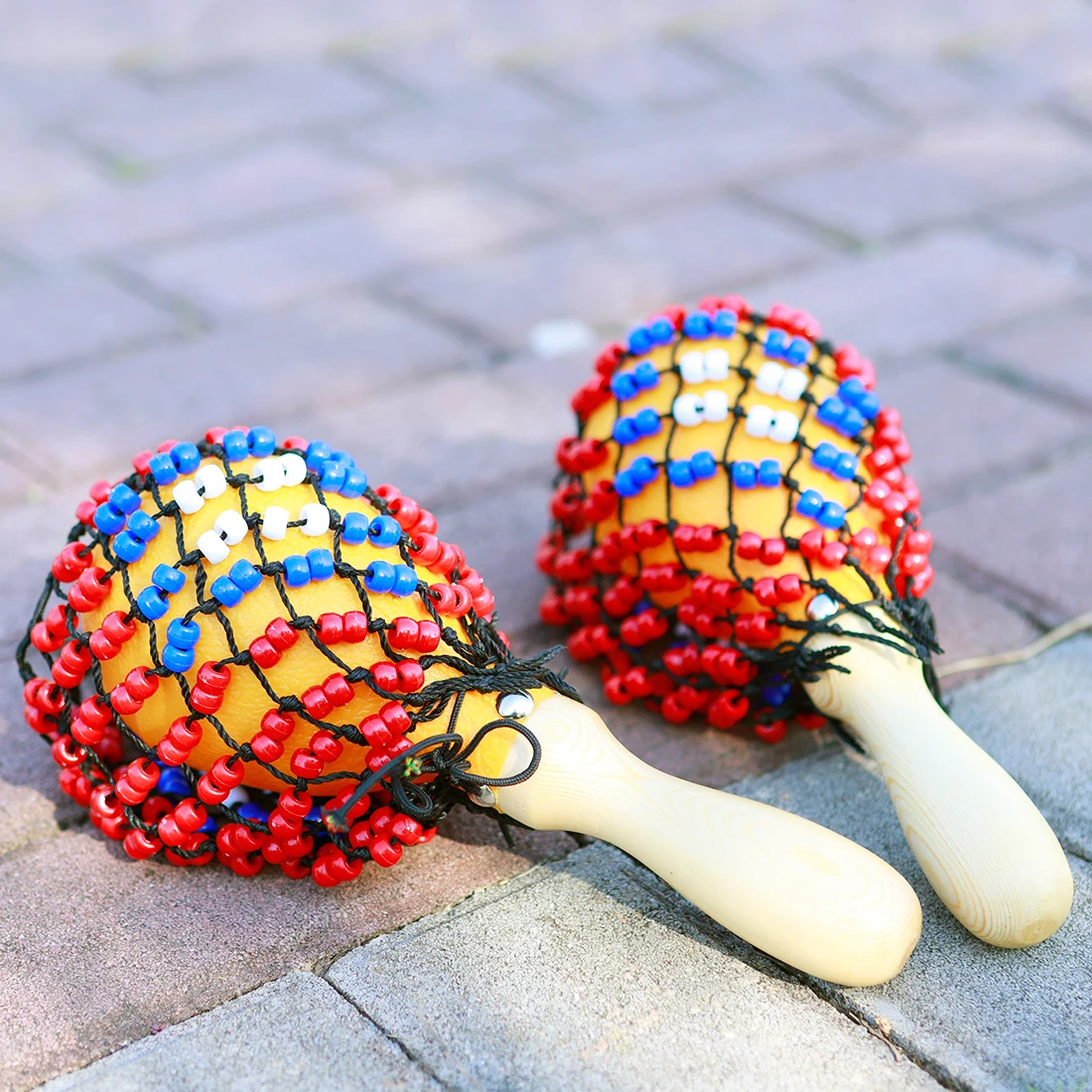 IRIN Orff Bead Net Sand Hammer - Musical Instrument For Babies ulasan dan harga