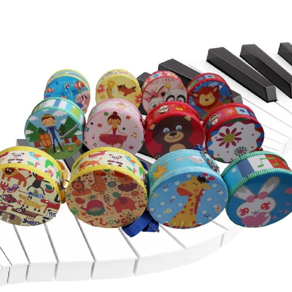 Drum Kayu Anak-Anak, Drum Dua  - Musical Instrument With Hand ulasan dan harga