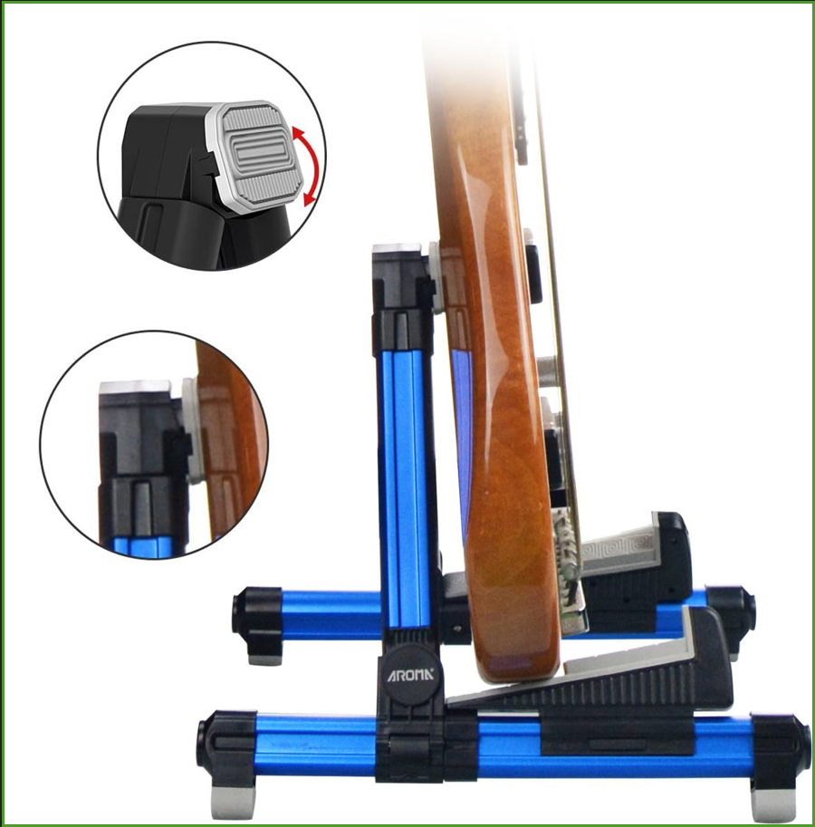 Stand Gitar Aluminium Lipat -  - Musical Instrument Banjo ulasan dan harga