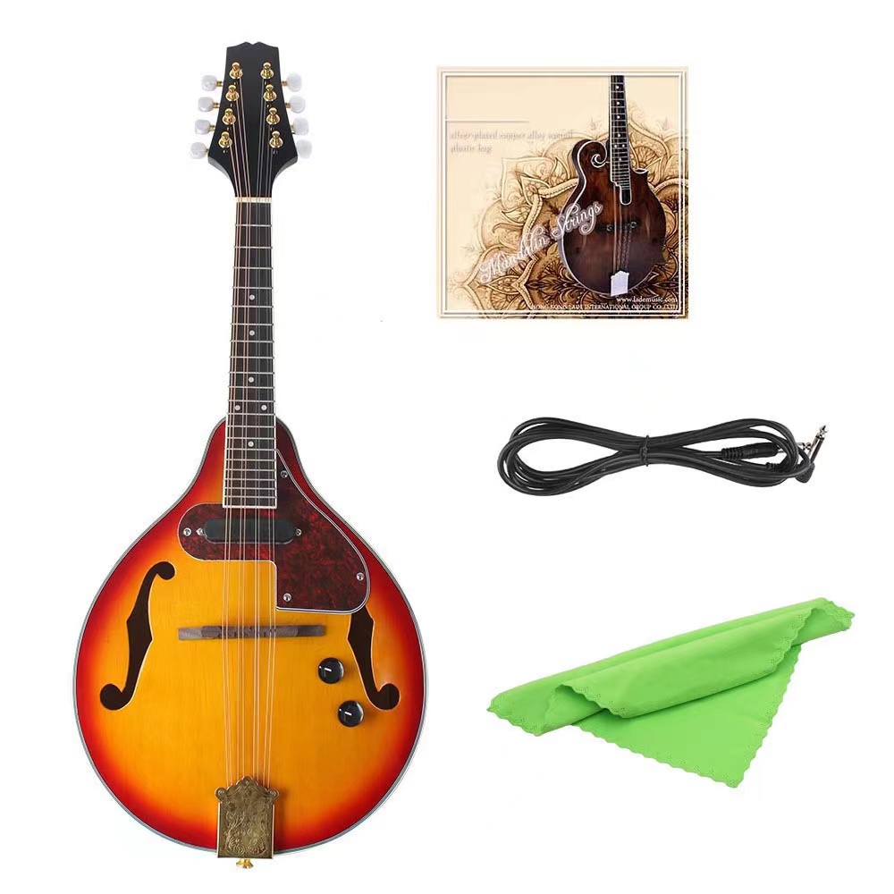 Instrumen Mandolin Spruce, Oud - Musical Instrument Mandolin ulasan dan harga