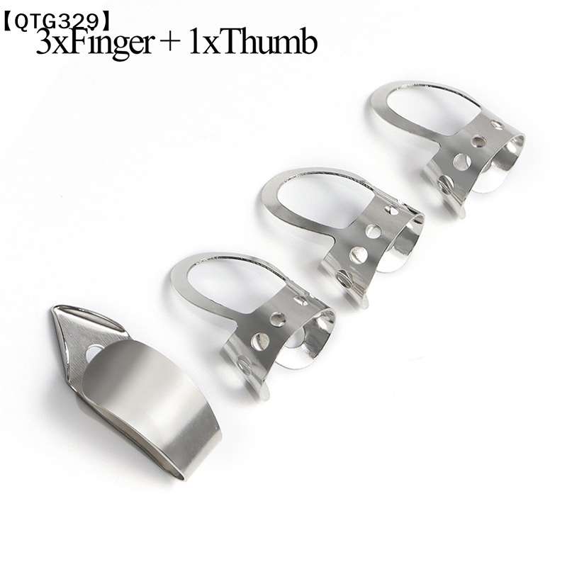 【QTG329】4pcs Fingerpick yang D - Musical Instrument Banjo ulasan dan harga