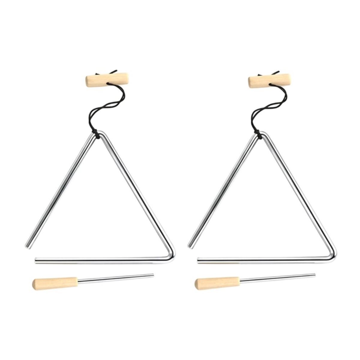 [MEGA SALE]2PCS Alat Musik Seg - Triangle Beater Music ulasan dan harga