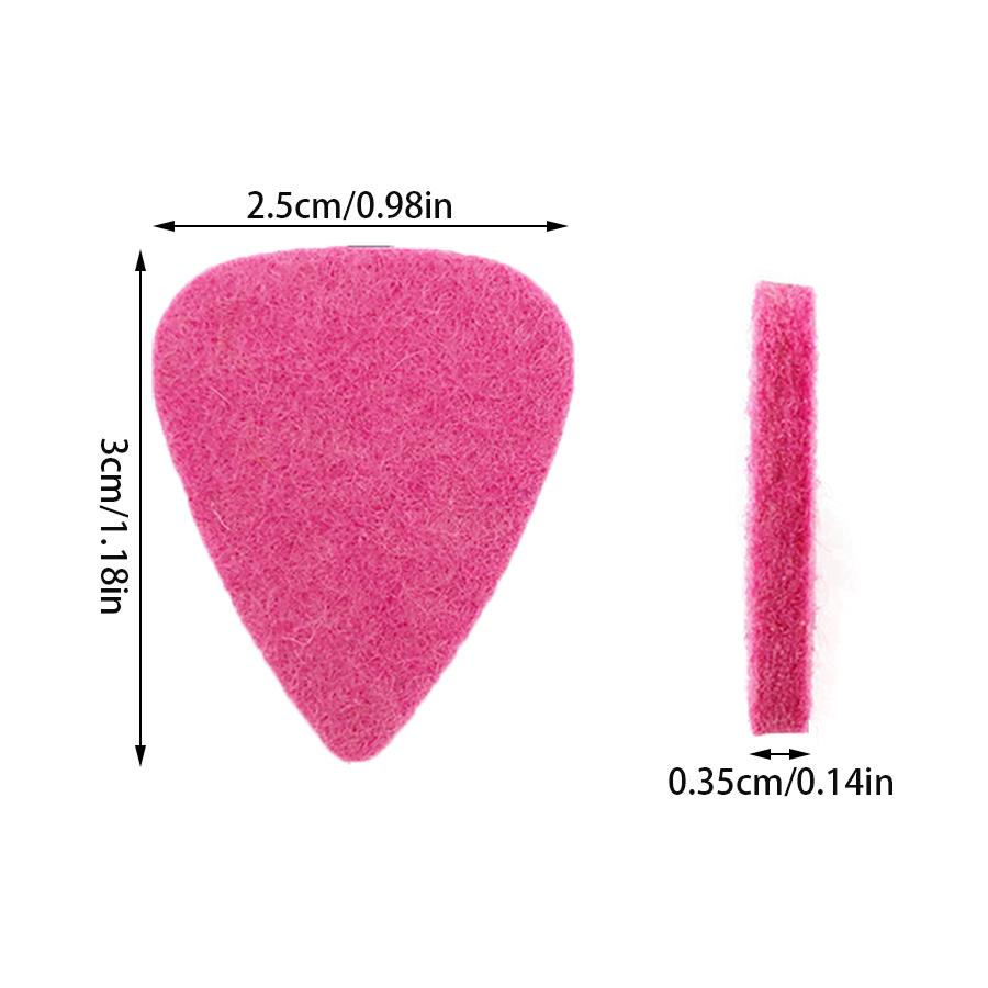 10/20 Buah Pick Gitar Felt, Pl - Musical Instrument Mandolin ulasan dan harga
