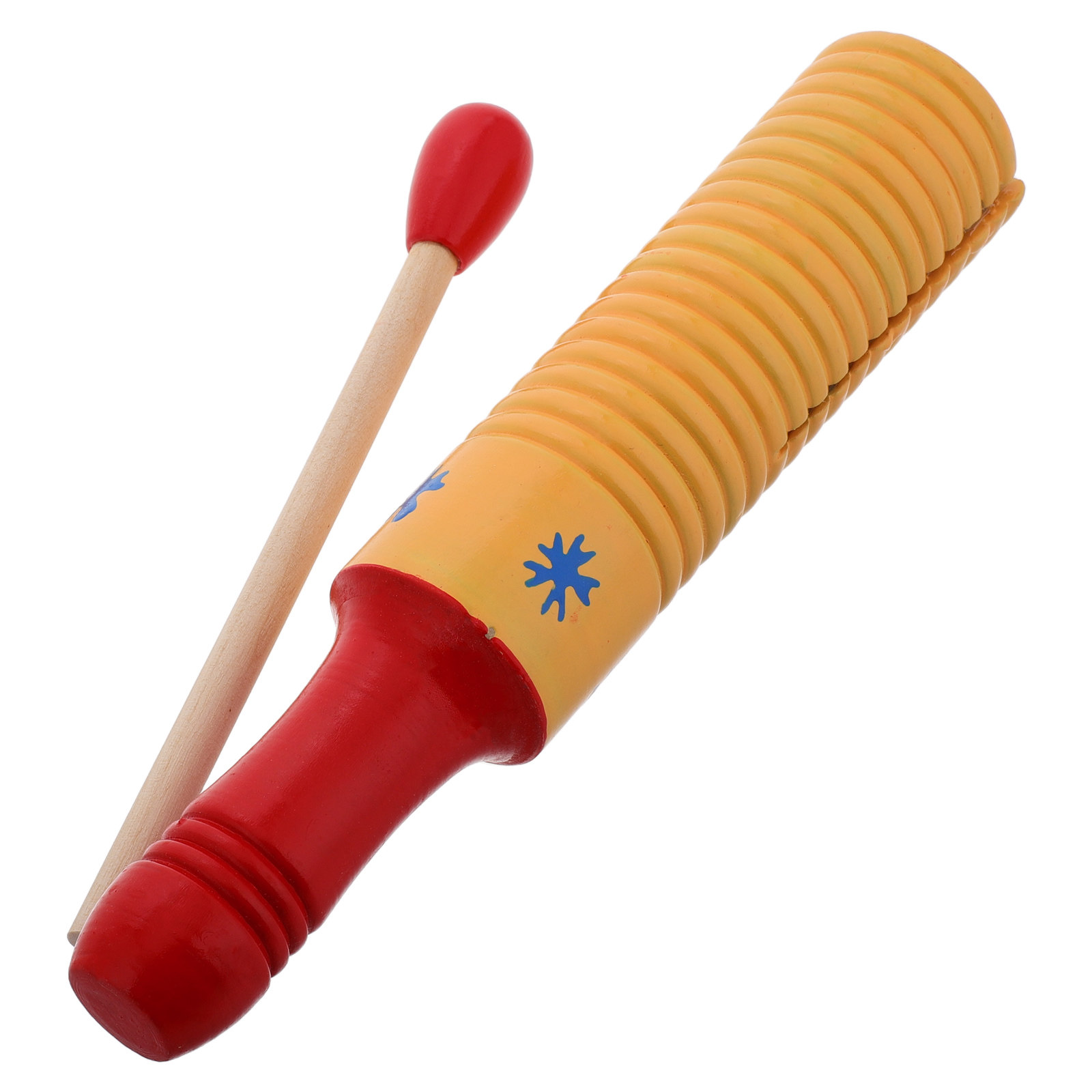 Instrumen Guiro Kayu Montessor - Musical Instrument For Babies ulasan dan harga