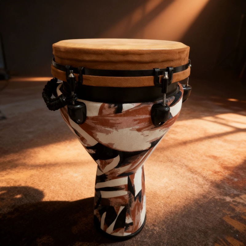 Drum Afrika baru berukuran 12  - Musical Instrument With Hand ulasan dan harga