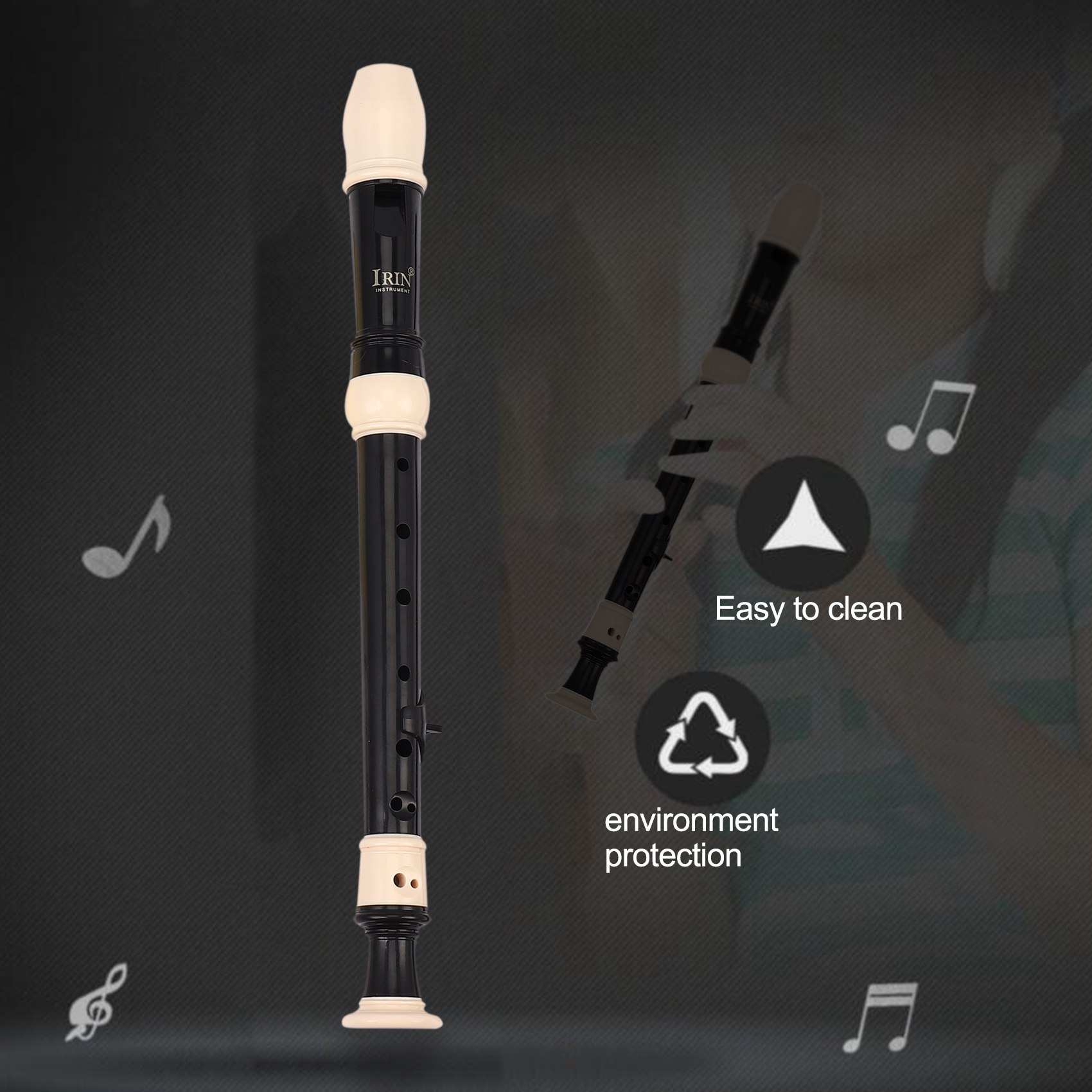 Kedatangan Baru: Rekorder ABS  - Musical Instrument A Recorder ulasan dan harga